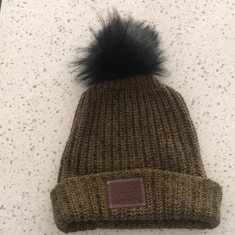 Love Your Melon Poms Beanie